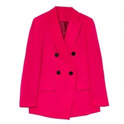 Americana cruzada de mujer roja de Sfera