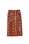 Falda de tubo con estampado de serpiente de Sfera