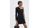 Vestido negro de la colección de Navidad de Zara 2018