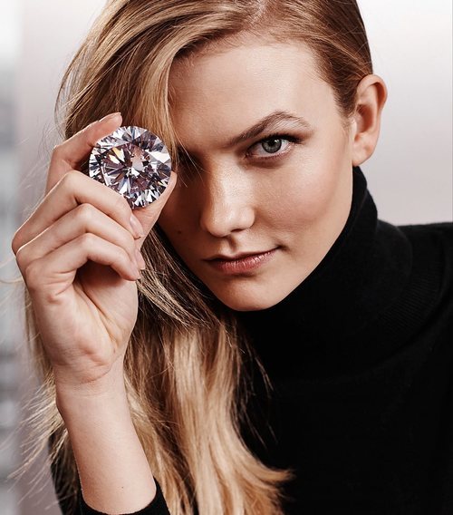 Karlie kloss embajadora de la firma Swarovski 2018