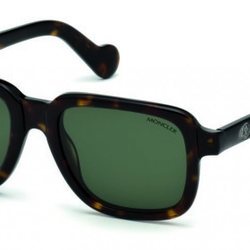 Gafas de sol marrones con estampados de Marcolin Moncler otoño/invierno 2018
