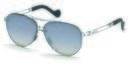 Gafas de sol semitransparentes de Marcolin Moncler otoño/invierno 2018