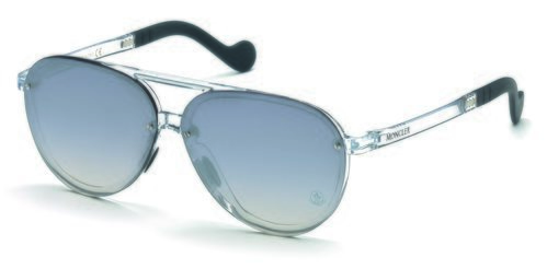 Gafas de sol semitransparentes de Marcolin Moncler otoño/invierno 2018