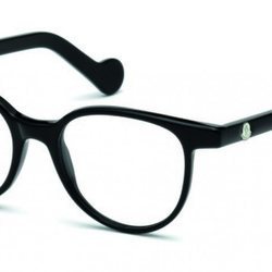 Gafas cuadradas clásicas negras de Marcolin Moncler otoño/invierno 2018