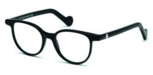 Gafas cuadradas clásicas negras de Marcolin Moncler otoño/invierno 2018