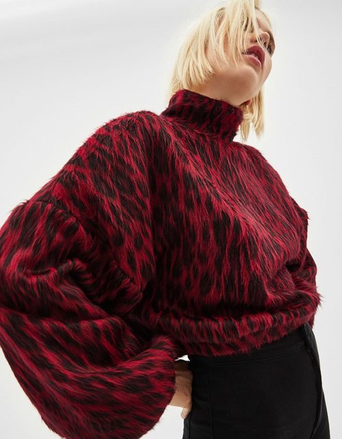 Jersey oversize de Bershka 2018