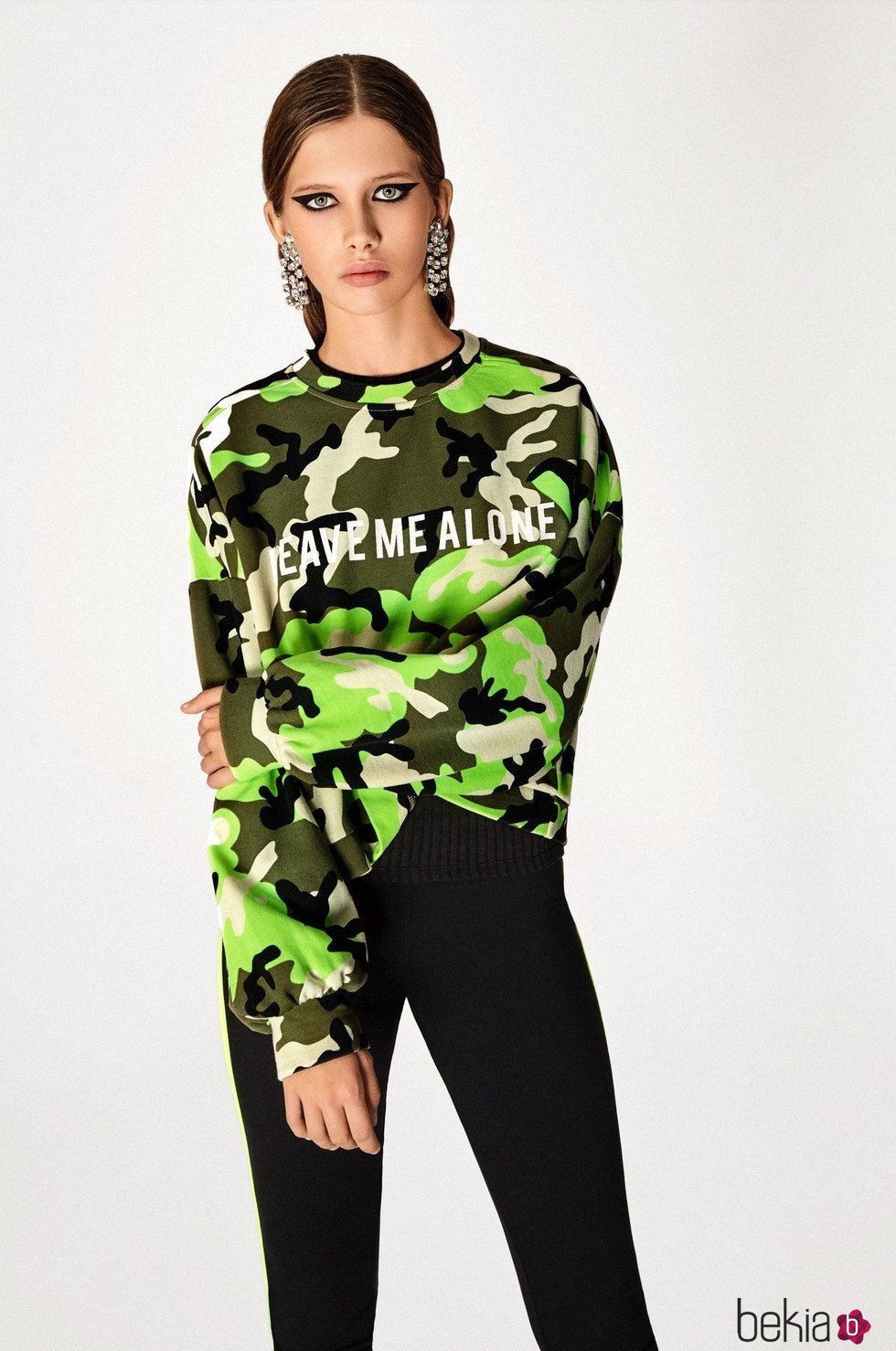Sudadera de camuflaje de la colección otoño/invierno 2018/2019 de Lefties