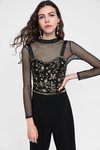 Top de rejilla de la colección otoño/invierno 2018/2019 de Zara