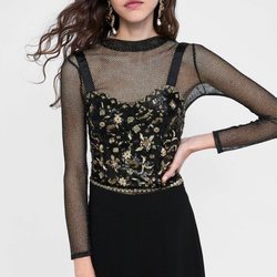 Top de rejilla de la colección otoño/invierno 2018/2019 de Zara