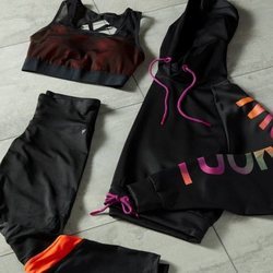 Conjunto deportivo en color negro de la colección 'low cost' de Primark 2019