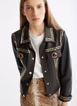 Cazadora motera de la colección primavera 2019 de Uterqüe