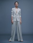 Traje de rayas de la colección primavera 2019 de Lanvin