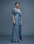 Vestido azul para la colección primavera 2019 de Lanvin