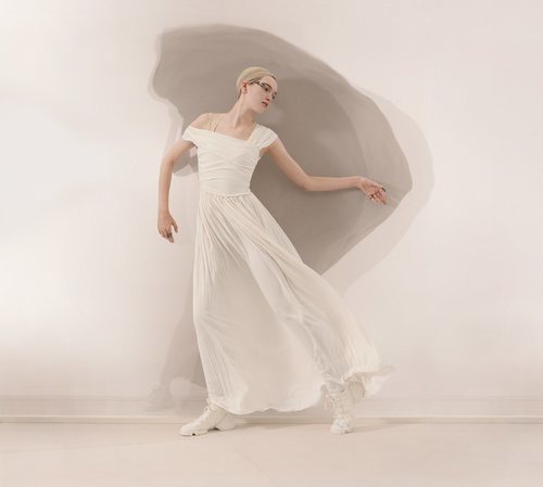 Vestido blanco colección primavera/verano 2019 de Dior