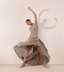 Vestido gris colección primavera/verano de 2019 de Dior