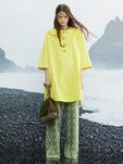 Túnica amarilla de la colección primavera 2019 de M Missoni