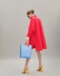Vestido chaqueta roja colección Pre-Fall 2019 de Delpozo