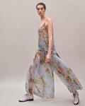 Camisa y falda de flores colección Pre-Fall 2019 de Delpozo