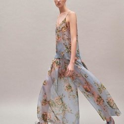 Camisa y falda de flores colección Pre-Fall 2019 de Delpozo