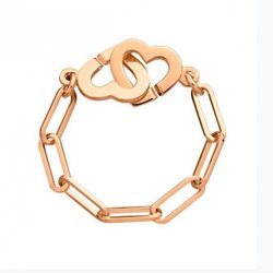 Pulsera dorada de la colección de San Valentín de Dinh Van 2019