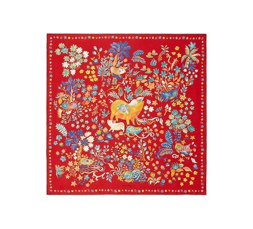 Pañuelo rojo de la colección cápsula Año Nuevo Chino 2019