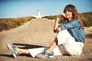 Ariadne Artiles con zapatos en dos tonos de la colección SS19 de Pikolinos