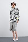 Camisa oversize estampada de Ana Müshell para la colección 'Women in Art' de Zara TRF 2019