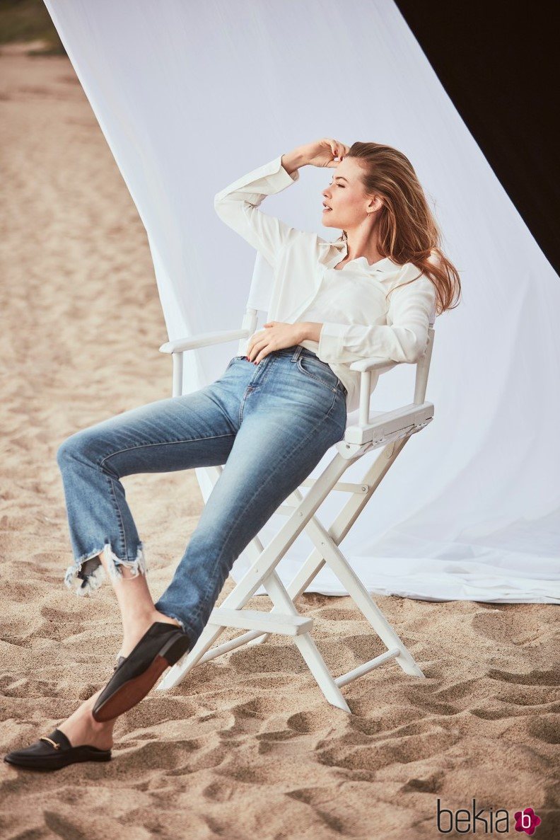 Vaquero ancho de la colección primavera/verano 2019 de Seven For All Mankind