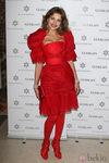 Natalia Vodianova con un look rojo 100%