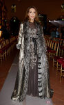 Marisa Berenson con total look glitter