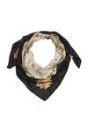 Pañuelo negro con estampado de la colección 'Accesorios' de Liu Jo