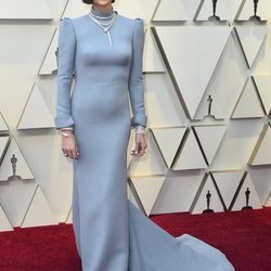 Charlize Theron con un vestido de Dior en la alfombra roja de los Premios Oscar 2019