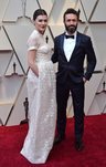 Marta Nieto con un vestido de novia de Delpozo en a alfombra roja de los Premios Oscar 2019