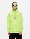 Sudadera verde flúor colección Primavera Sound Pull & Bear