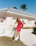 Americana frambuesa de la colección primavera/verano 2019 de Pull and Bear