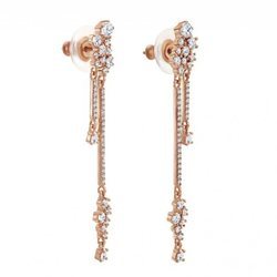Pendientes largos de la colección MoonSun primavera/verano 2019 de Swarovski