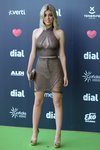 Nerea Rodríguez con un look de transparencias
