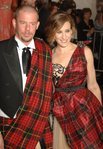 Alexander McQueen y Sarah Jessica Parker en la gala del Met 2006