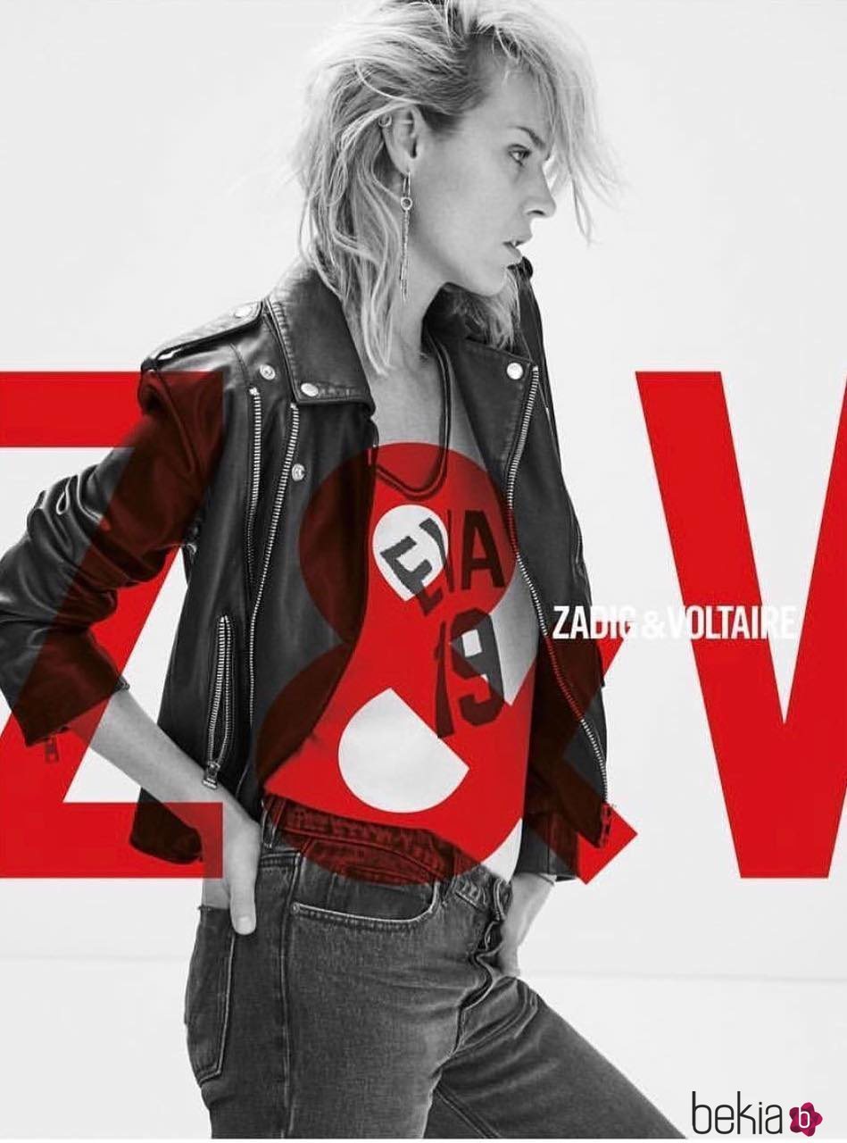 Eva Herzigová presenta la campaña primavera/verano 2019 de Zadig & Voltaire