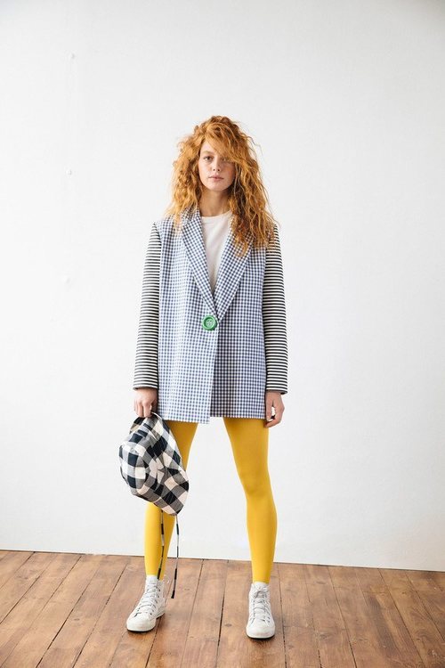 Americana estampada de la colección primavera/verano 2019 de La Veste