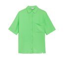 Camisa manga corta verde colección Pantone by Bershka
