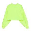 Sudadera corta amarilla colección Pantone by Bershka
