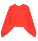 Sudadera corta naranja colección Pantone by Bershka
