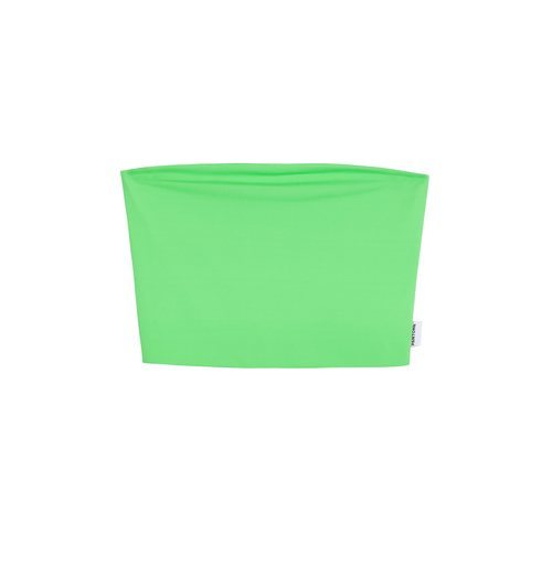Bandeau verde liso colección Pantone by Bershka