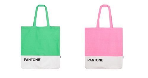 Bolsos tela colección Pantone by Bershka