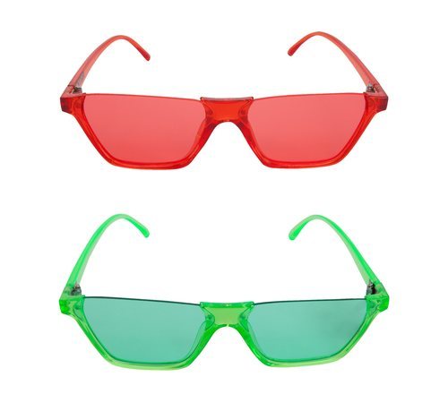 Gafas color neon colección Pantone by Bershka