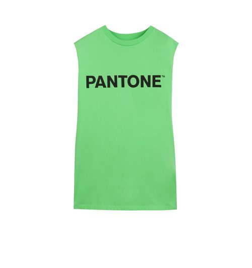 Camiseta de tirantes de chico colección Pantone by Bershka