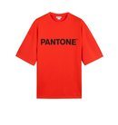 Camiseta manga corta naranja chico colección Pantone by Bershka