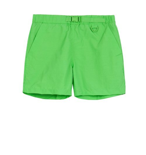 Pantalón corto verde chico colección Pantone by Bershka