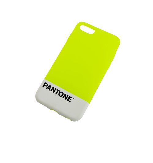 Funda móvil amarilla chico colección Pantone by Bershka